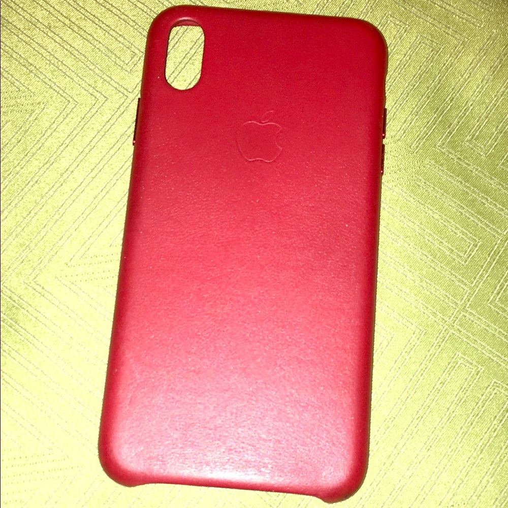 iPhone XS Max Leather Case